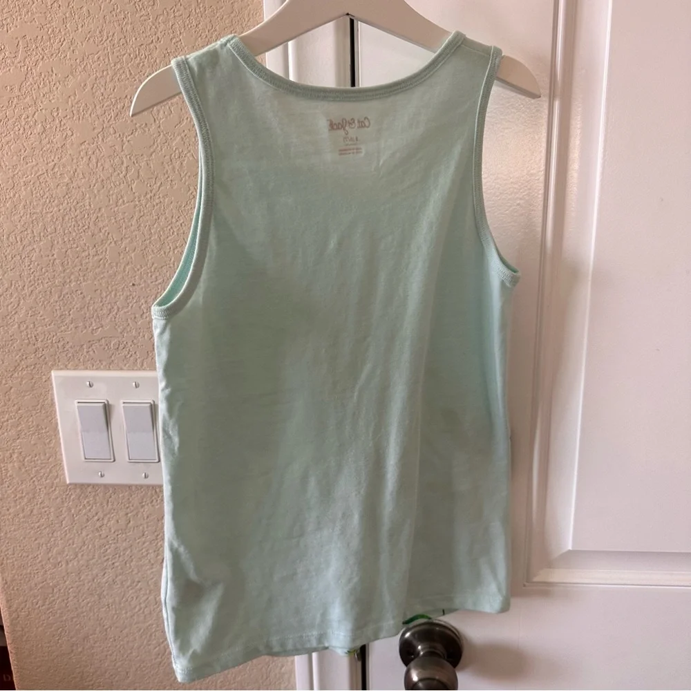 Cat & Jack Aqua Green Boys Tank Size 6/7yrs - Picture 4 of 4